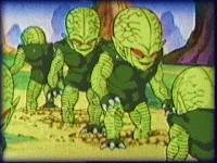 Image: The Saibaimen grow out of the ground