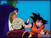 Image: Goku arrives back at Kami's Palace