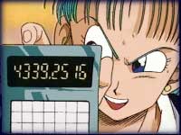 Image: Bulma calculates how long it will take to get to Namek