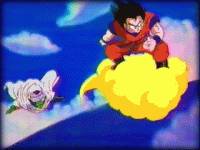 Image: Goku and Piccolo head out after Raditz
