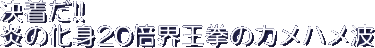 Ketchaku da!! Honoo no Keshin Nijuu Bai Kaiouken no Kamehameha
