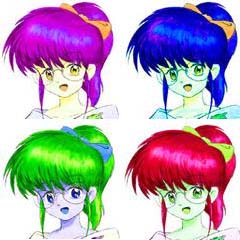 The different colors of Manami-chan