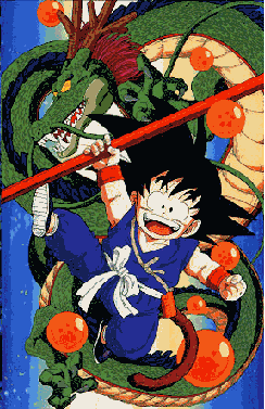 En Goku i el drac Shenron