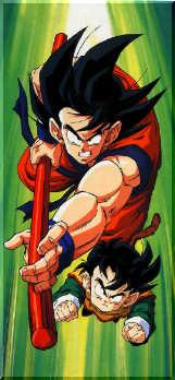 Goku and Gohan