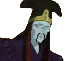 Badamon, a close up.