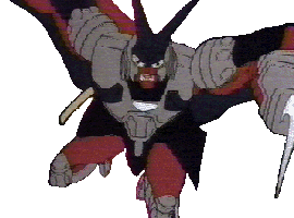 Kale jumping into battle.