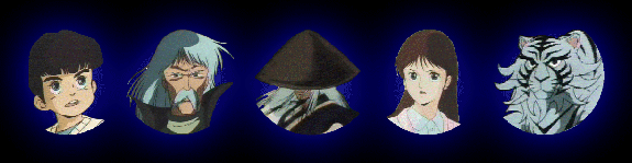 The Allies of the Ronins, Yuli, Dr. Coji, The Ancient, Mia Coji, and White Blaze.