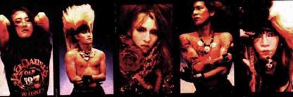 Pata, Toshi, Yoshiki, Taiji y Hide