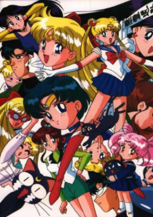 Group Pic of Sailormoon R (56KB)