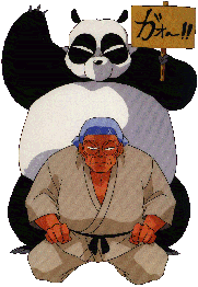 Genma y el Sr. Panda