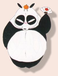 Genma as a panda