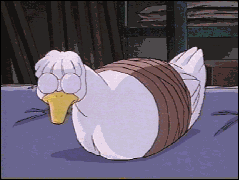 Mousse as a duck