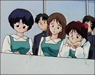 Observe Ranma with Akane