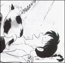 Ranma's fear of cats is revealed