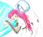 James'ghost hugs Jessie