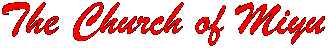 Church of Miyu Logo