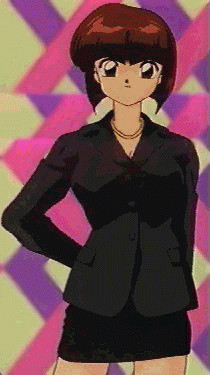 Nabiki in a Black Dress Pic