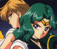Sailor Neptune y Sailor Uranus