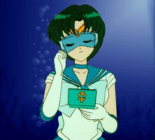 Sailor Mercury usa el conocimiento como arma