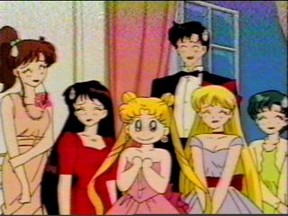 Lita,Rei,Serena,Darien,Mina y Amy