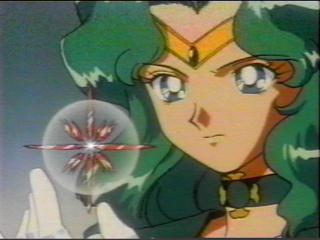 Sailor Neptune observa un coraz�n puro