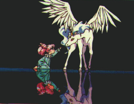 Rini conoce a Pegaso