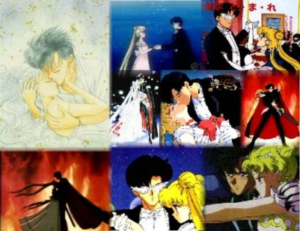 More Various pics of Sailormoon and Tuxedo Mask(Mamoru)(57 KB)