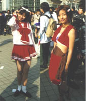 Dos ejemplos de cosplay