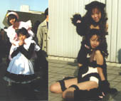 Dos ejemplos de cosplay